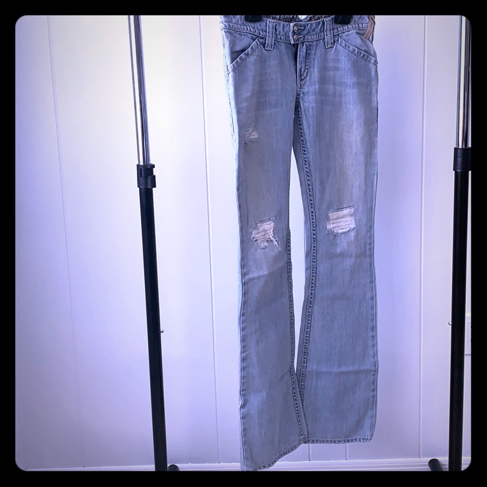 Twisted Heart ripped denim jeans